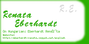 renata eberhardt business card